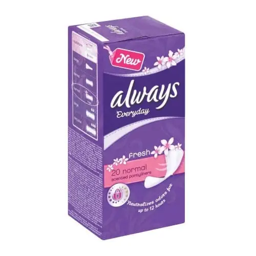 ALWAYS PLINERS NRM 20 FRESH SCENT