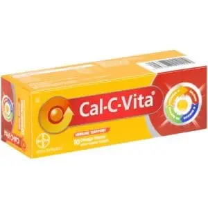 CAL-C-VITA PLUS EFF TABS 10