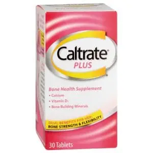 CALTRATE PLUS SOLID TABS 30 500UI + VIT