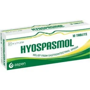 HYOSPASMOL 10MG TABS 10