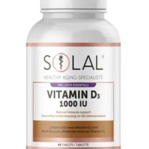 SOLAL VIT D3 1000IU TABS 60