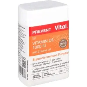 VITAL VITAMIN D3 CAPS 30