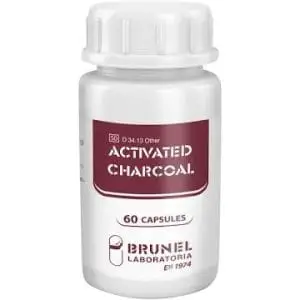 ACTIVATED CHARCOAL 500MG CAPS 60