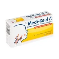 MEDI-KEEL A LOZ 16 HONEY/LEMON