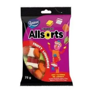 ALLSORTS NON LIQUORICE 75G