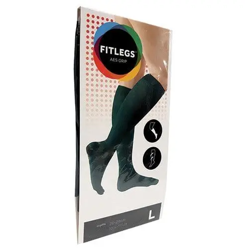 ANTI-EMBOLISM STOCKING KNEE L GRIPSOLE