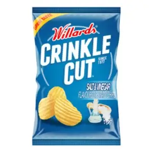WILLARDS C/CUT SALT & VINEGAR 30G