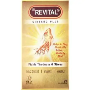 REVITAL GINSENG PLUS CAPS 30