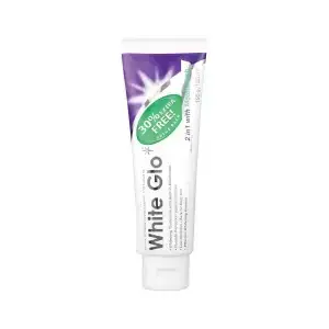 WHITE GLO TOOTHPASTE 100ML +30ML 2IN1