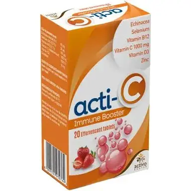 ACTI-C IMMUNE EFF TABS 20 STRAWBERRY