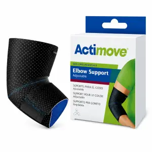 ACTIMOVE ELBOW SUPPORT ADJUSTABLE BLK