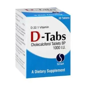D-TABS 1000IU TABS 30