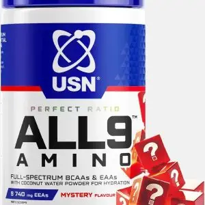 USN ALL 9 AMINO 330G  MYSTERY