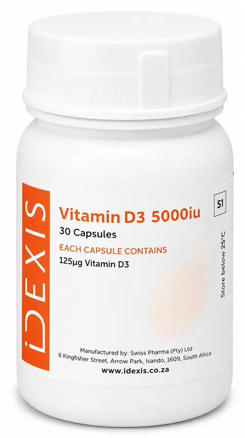 IDEXIS VIT D3 5000IU CAPS 30